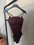 Seamless bodysuit - Brown