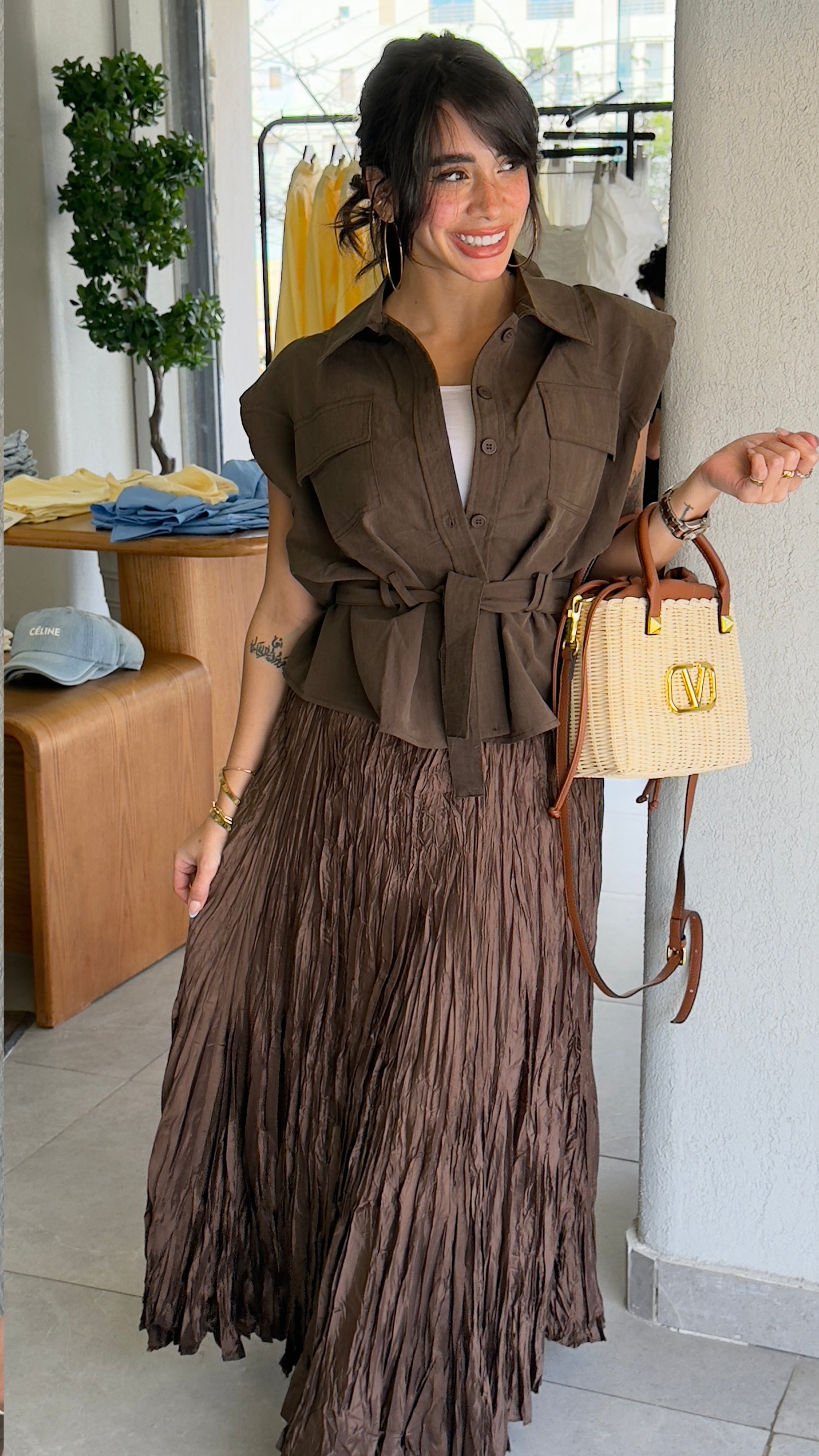 Deuxieme Classe Pleated Skirt