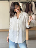 Linen Shirt - white
