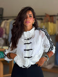 Lace sweater - Black