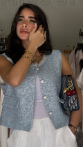 Bling Vest - Babyblue