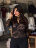 Lace Top - Black