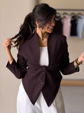 Premium Blazer - Brown