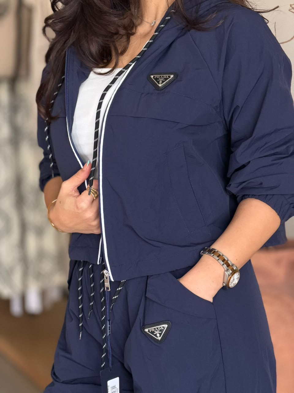 Prada Set -Navy
