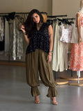 Olive Linen Pants