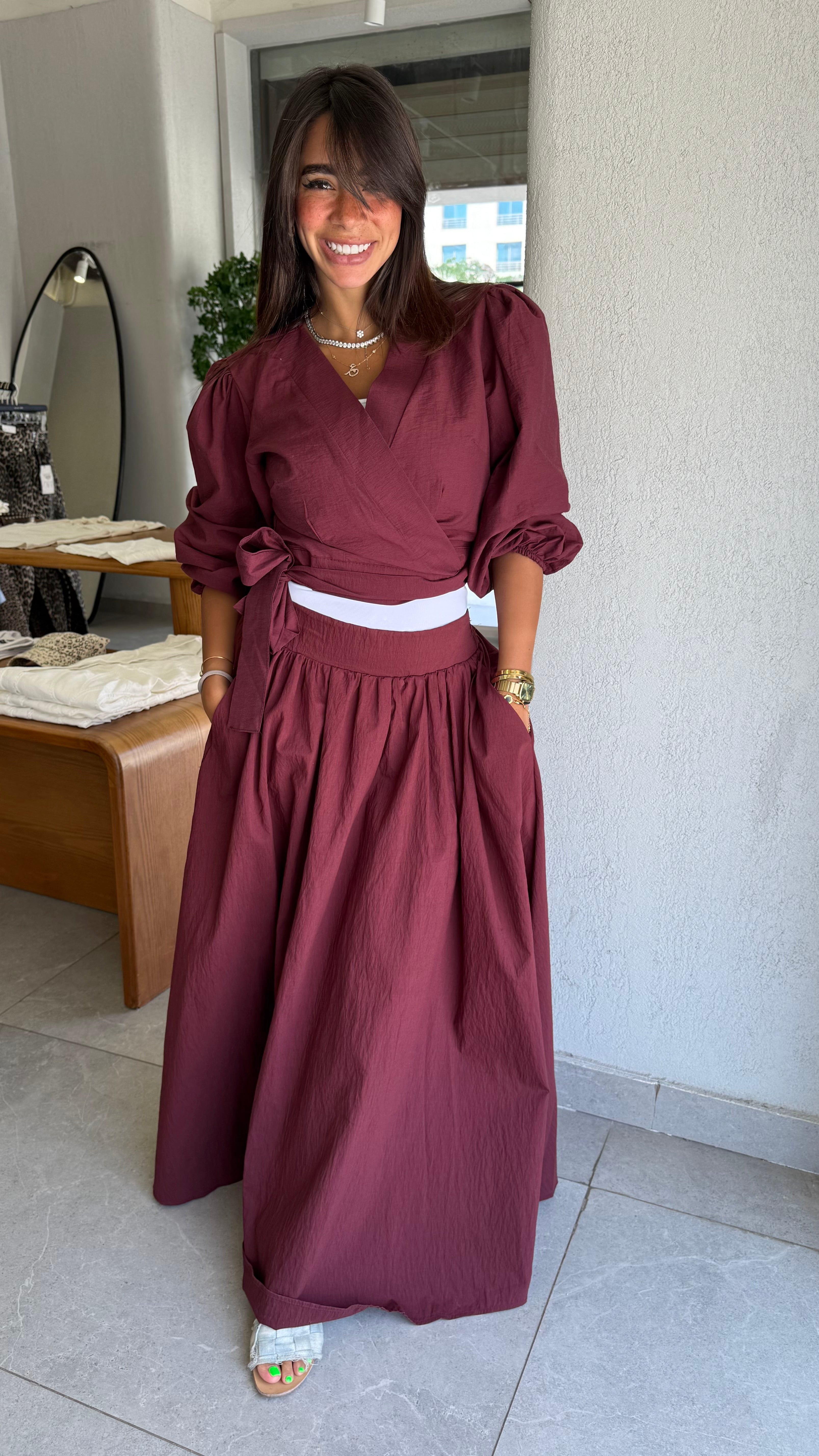 Princess Set - Burgundy