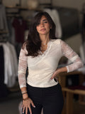 Lace Top - Offwhite
