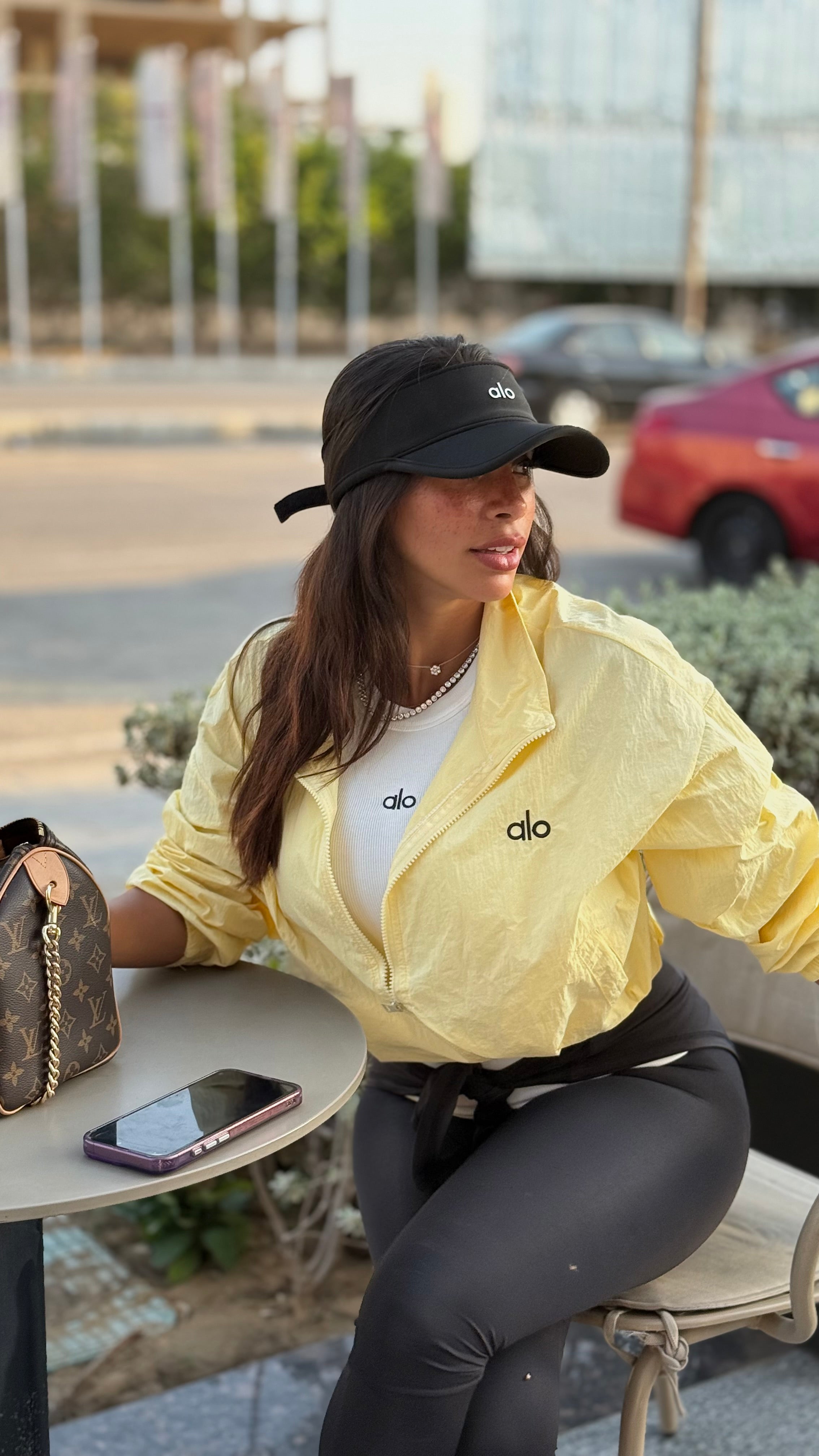 Alo sweater- yellow