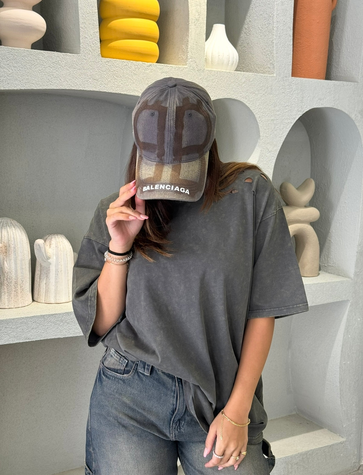 Balenciaga hat black