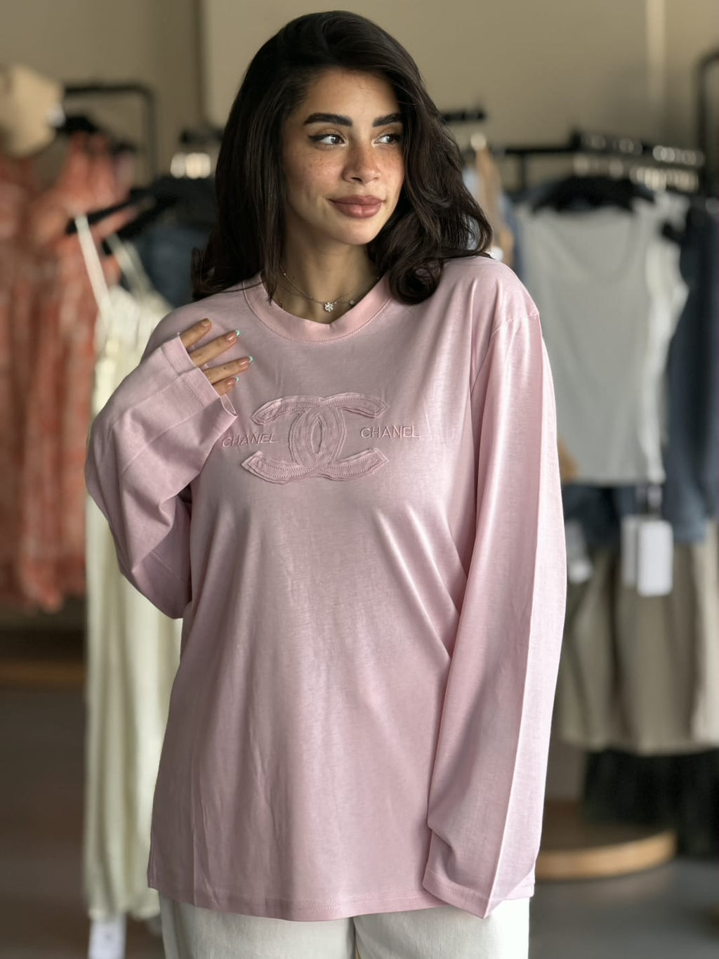 Channel t-shirt _ Pink