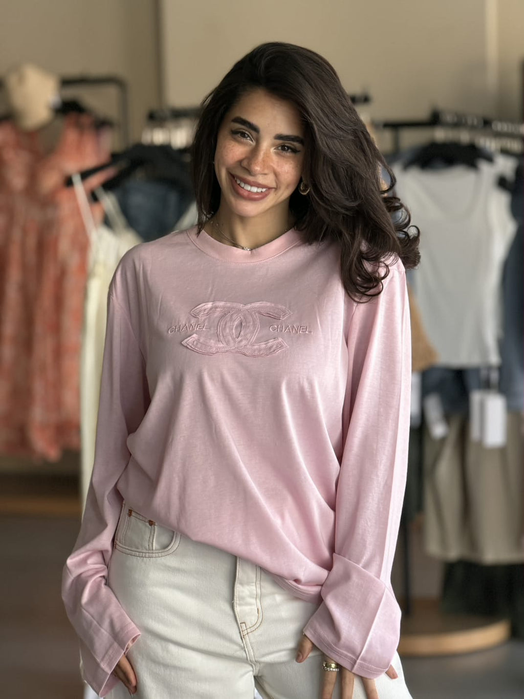 Channel t-shirt _ Pink