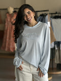 Channel t-shirt _ Baby blue