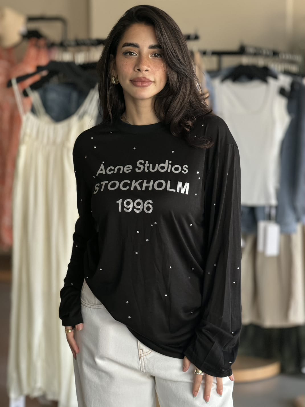 Acne studio t-shirt _ black