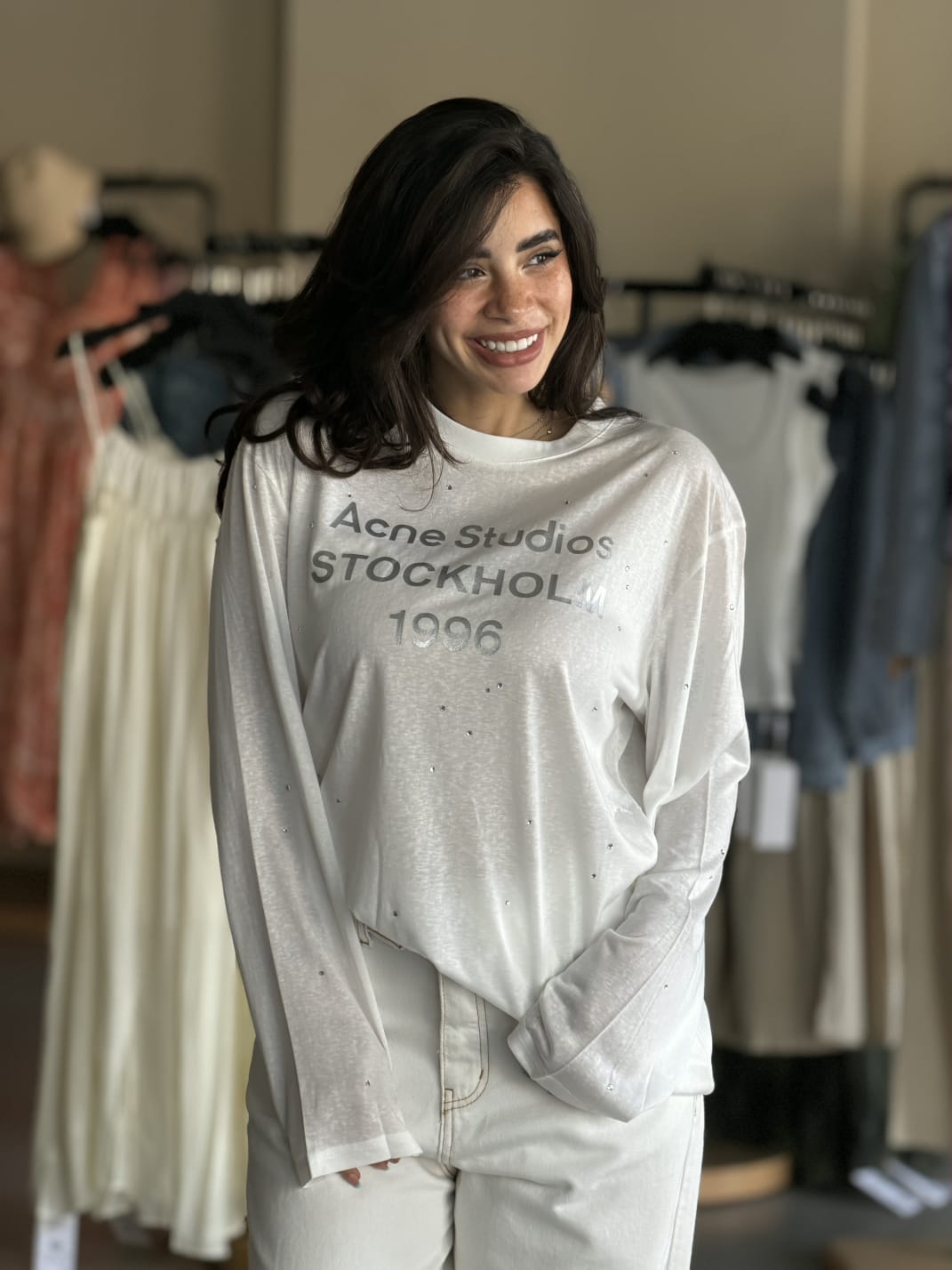 Acne studio t-shirt _ white