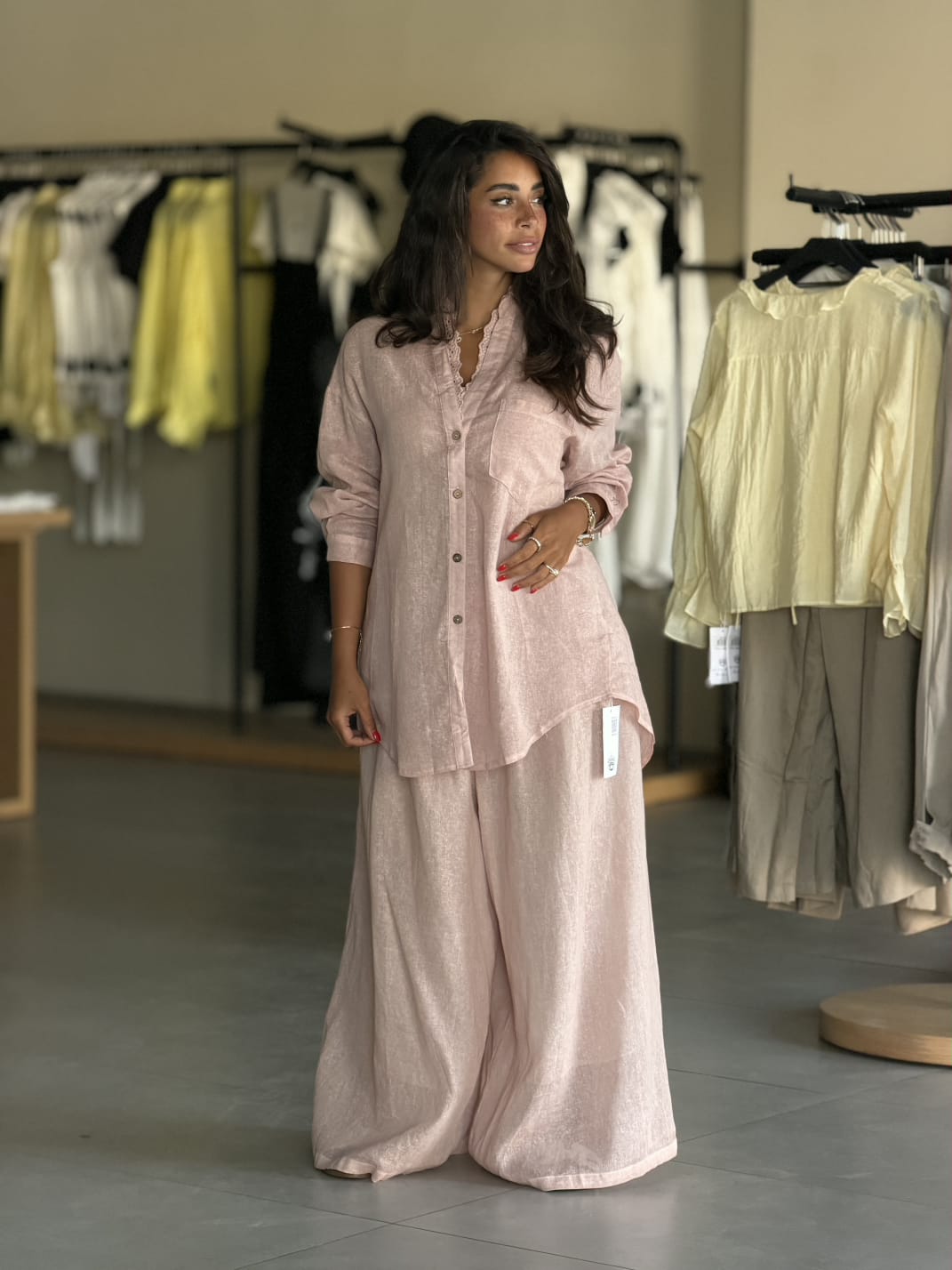 Flowy set _ pink