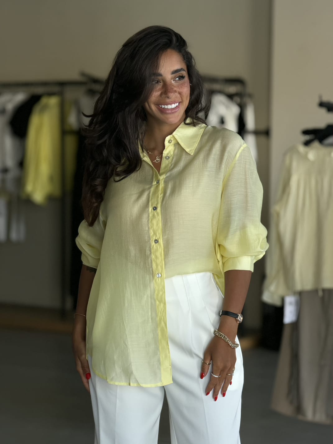 Lase Shirt - yellow