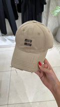 MIU MIU Cap - Beige