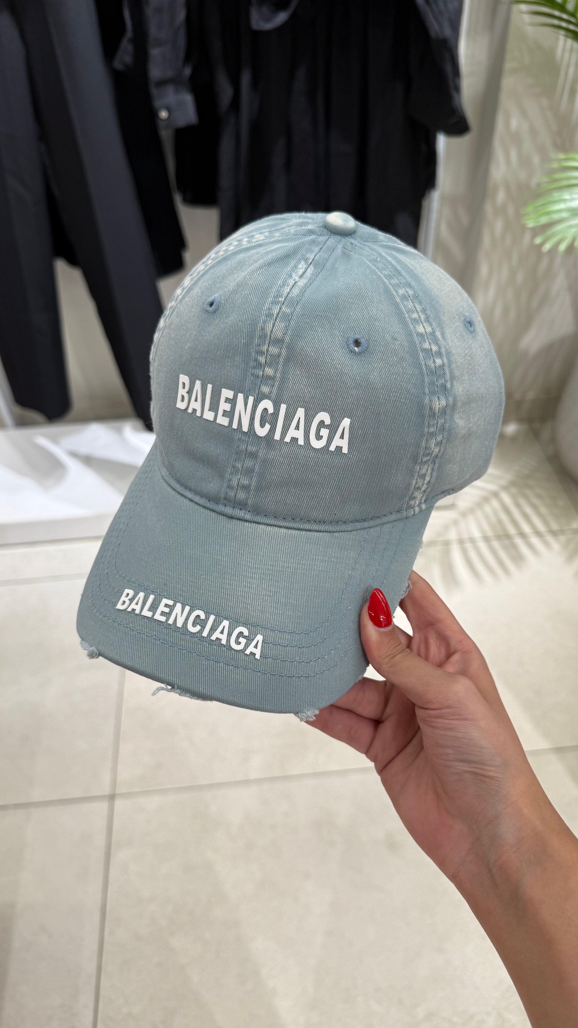 BALENCIAGA Cap - Denim