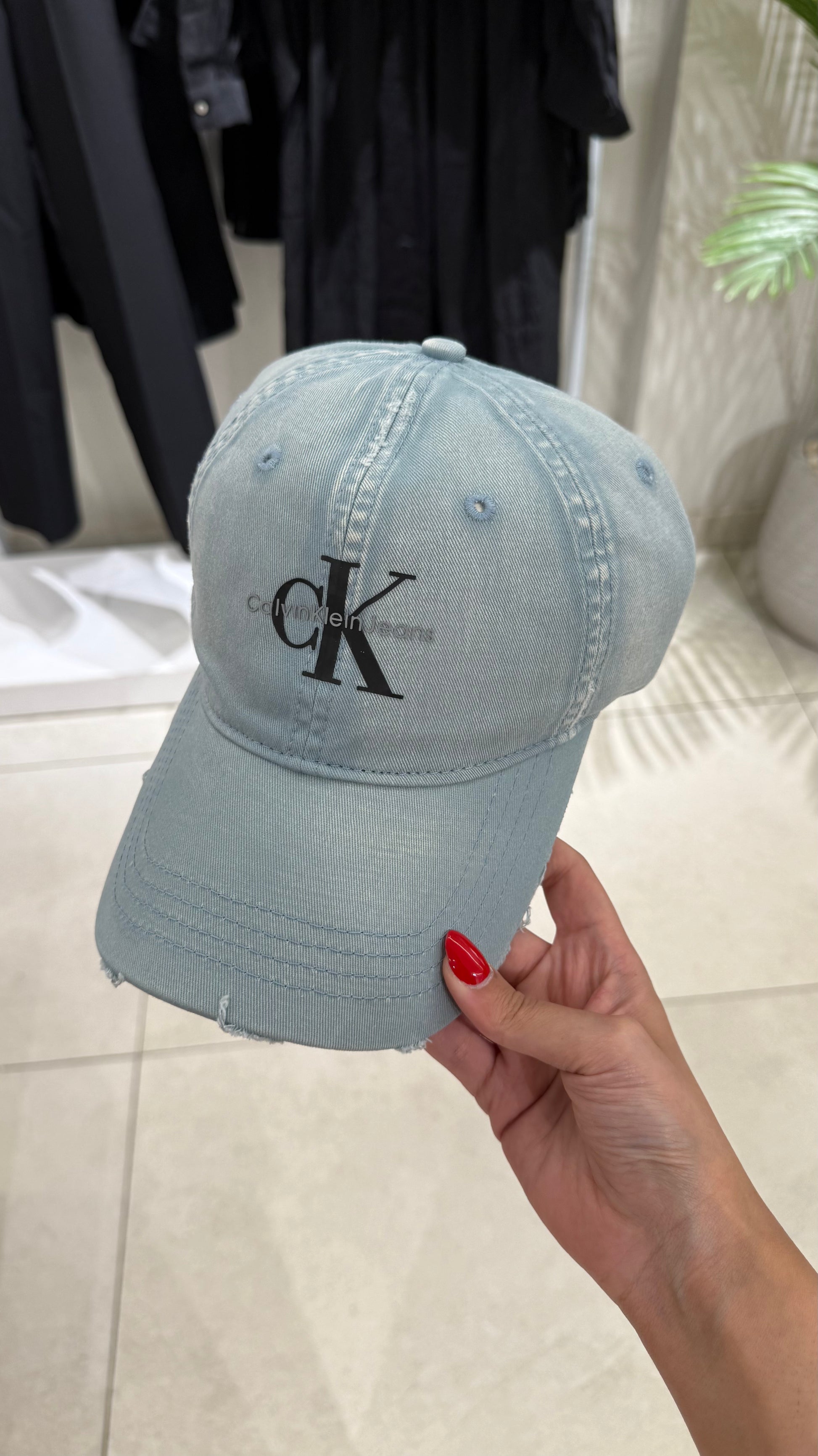 CK Cap - Denim