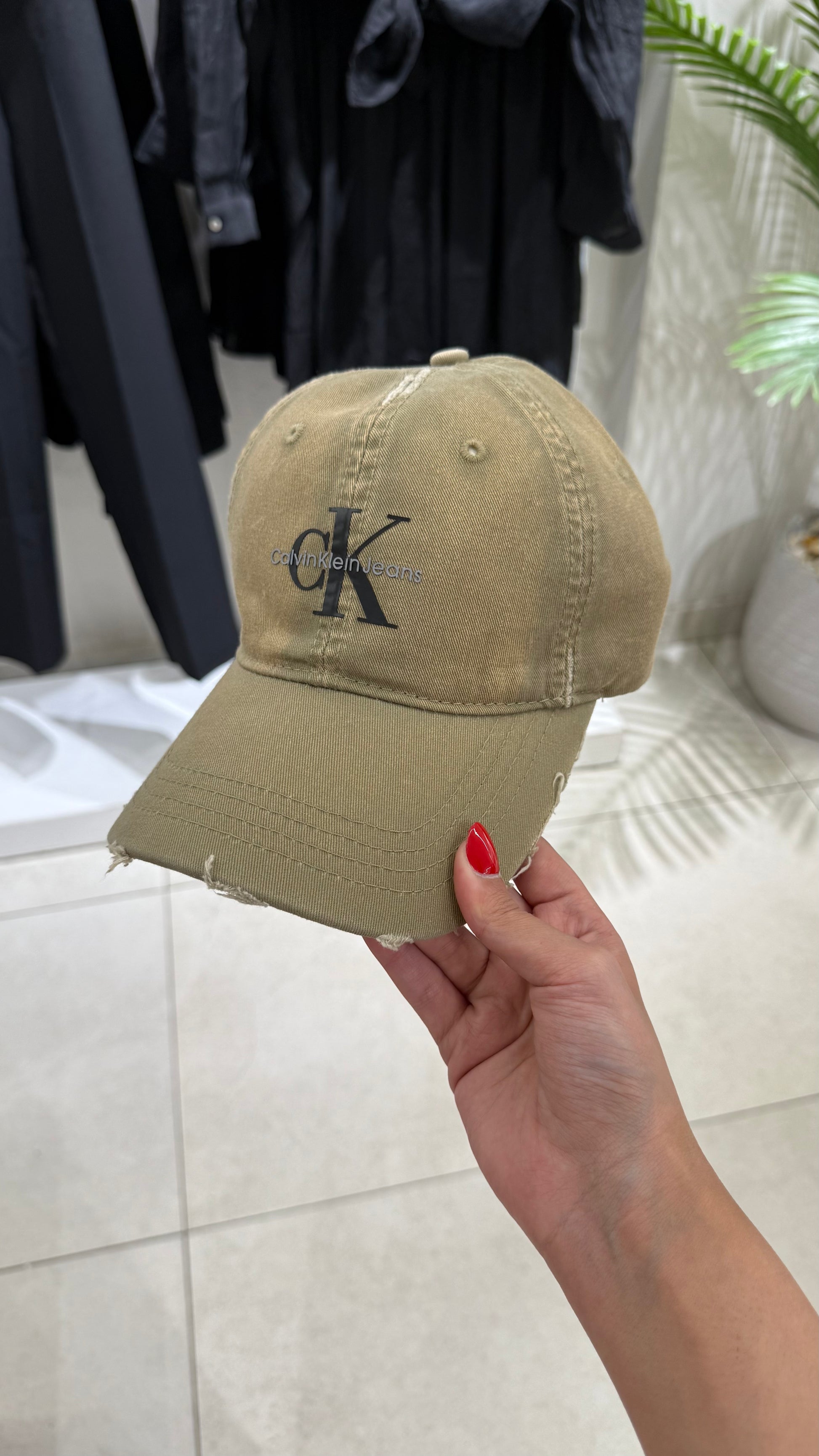 CK Cap - Beige