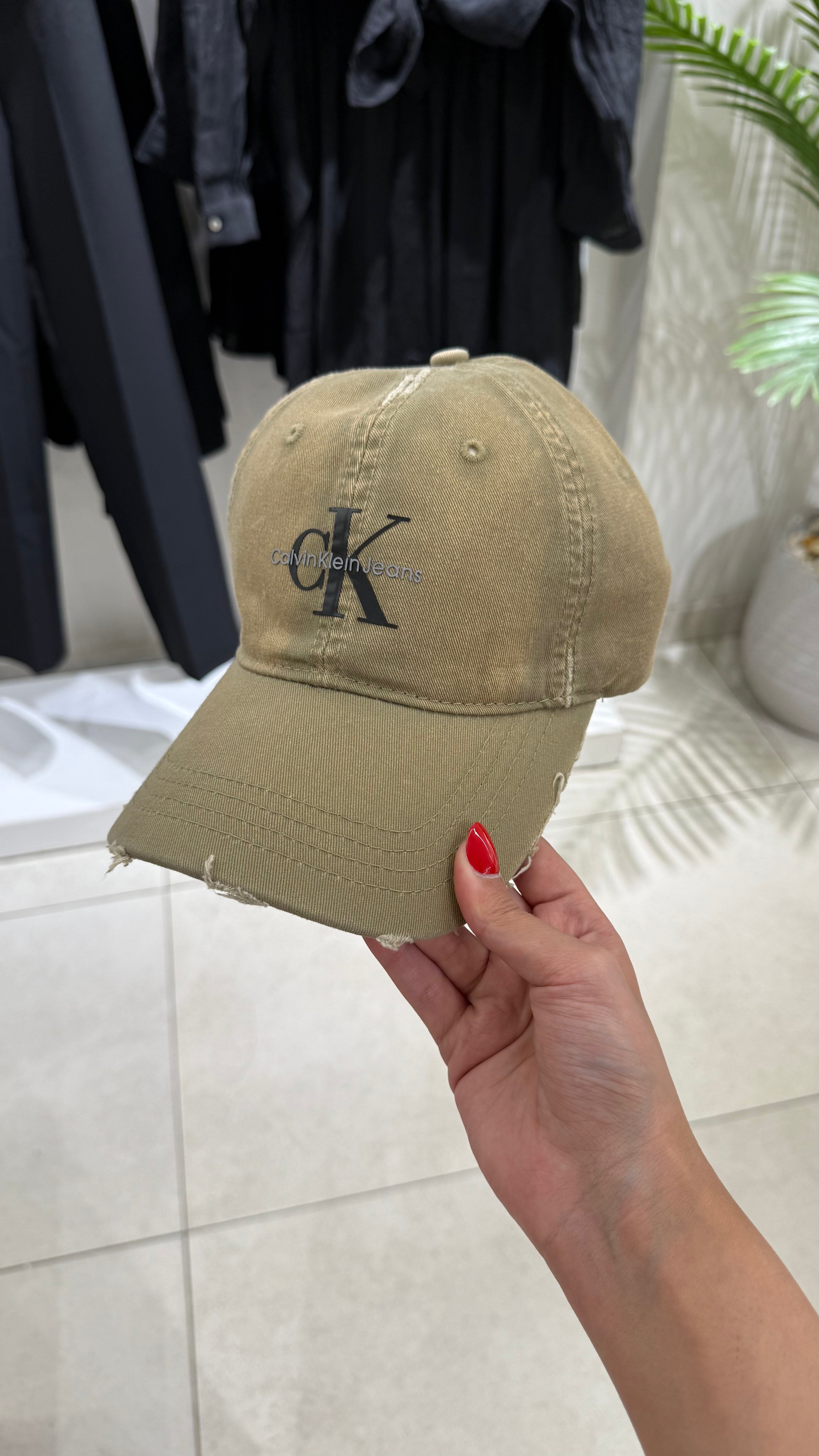 CK Cap - Beige