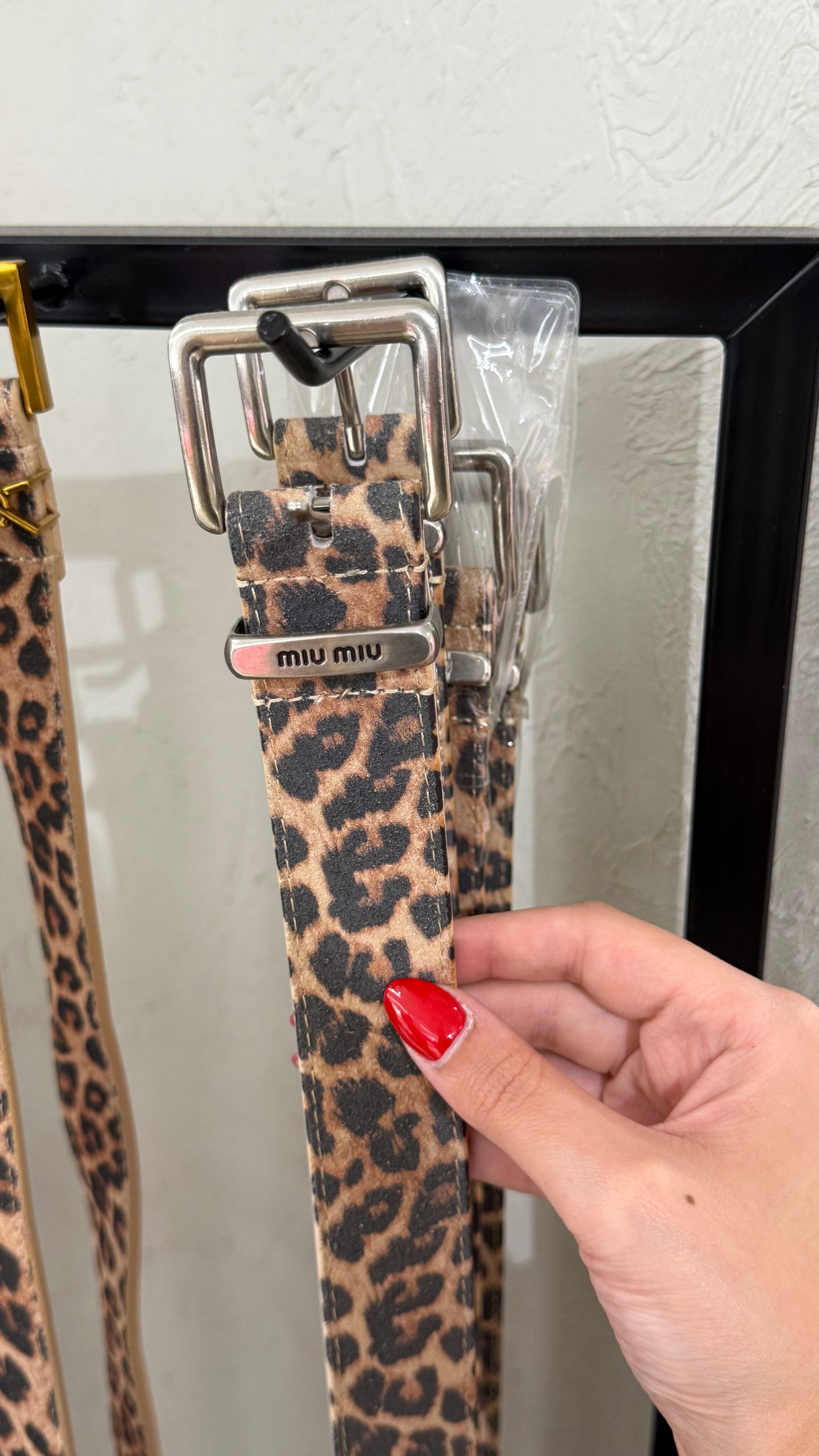 Animal Print Belt