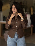 Linen Lady - Brown