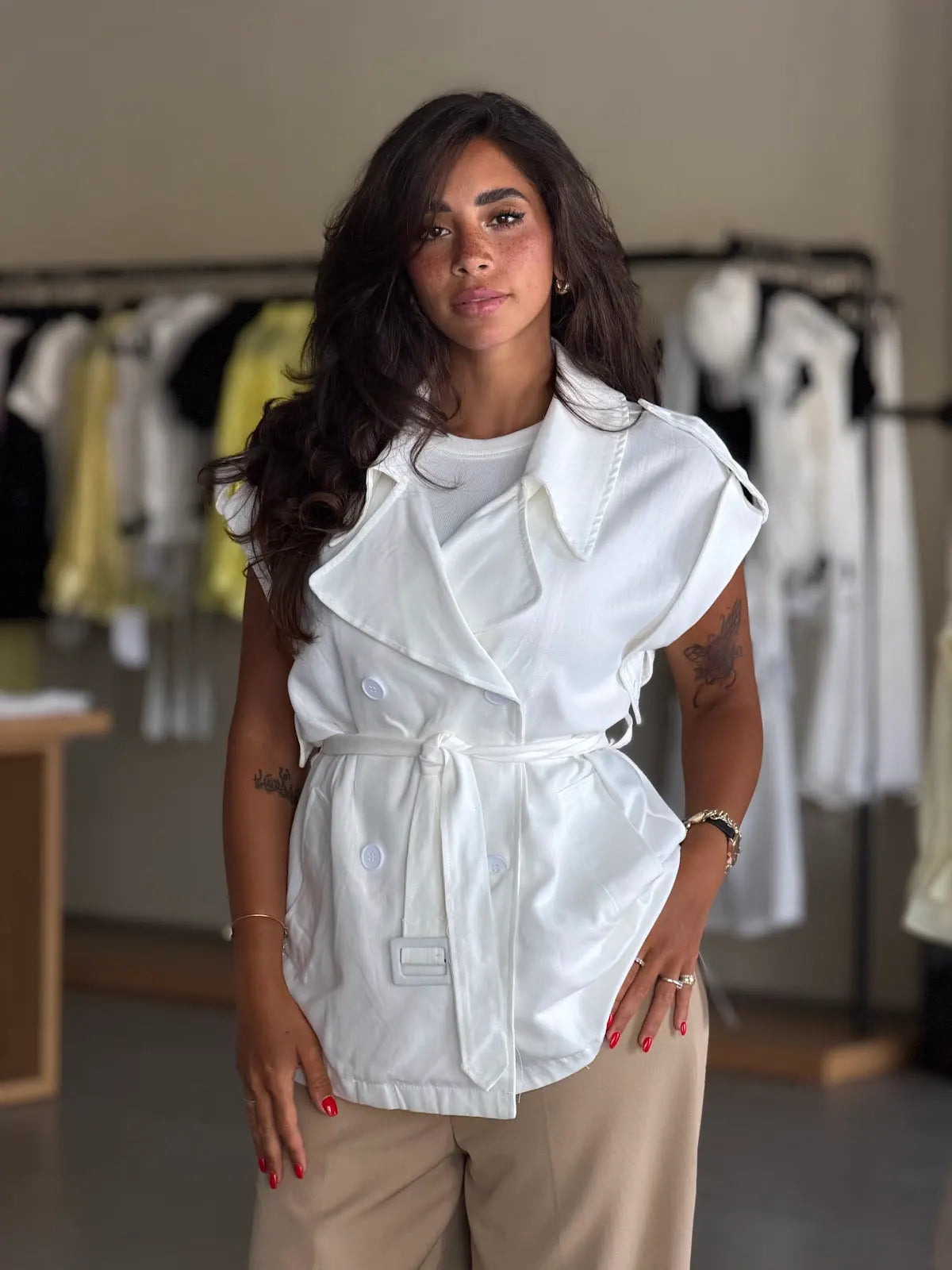 White Vest