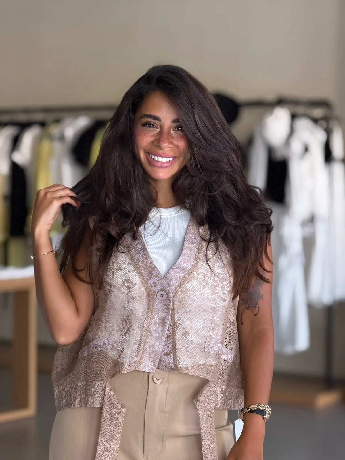 Floral Vest