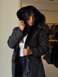Coziness Parka Jacket - Black