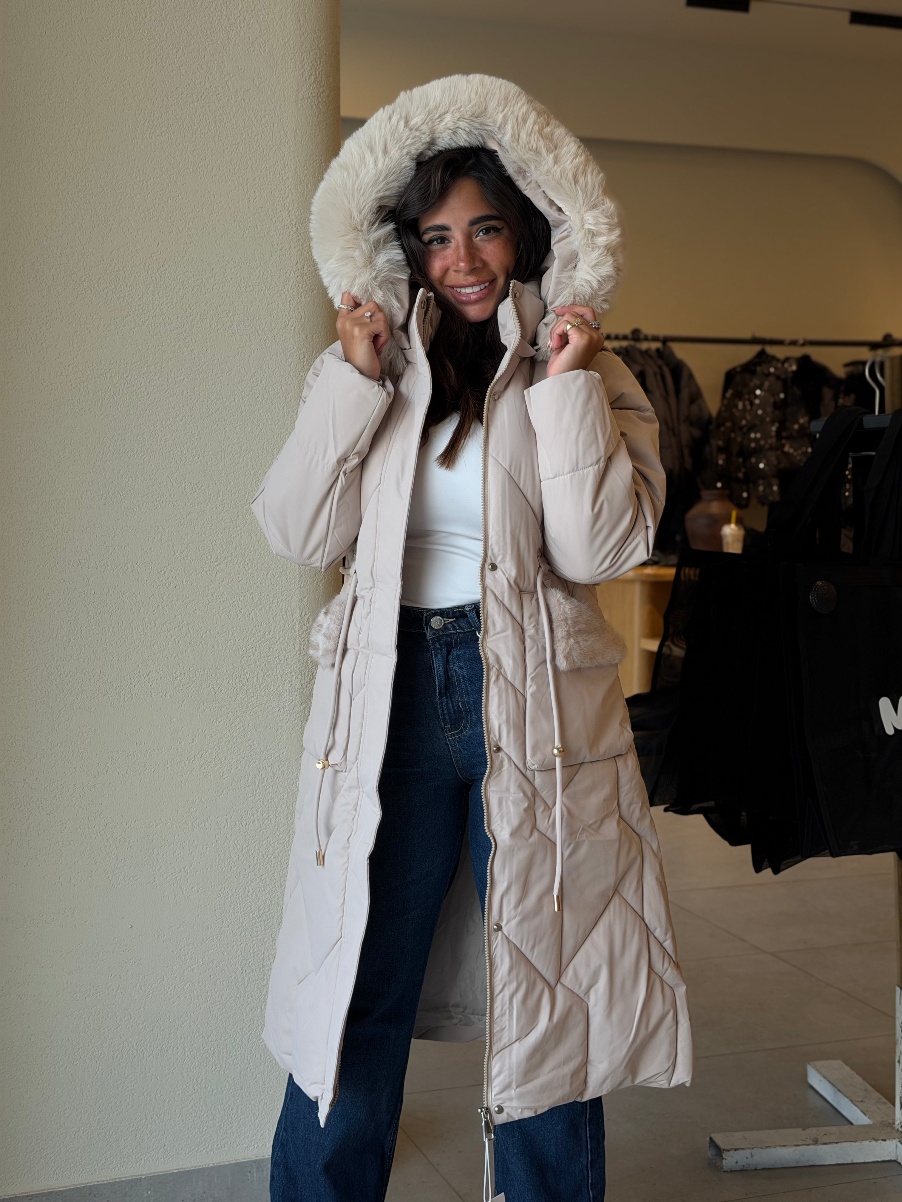 The Cocoa Puffer - Beige