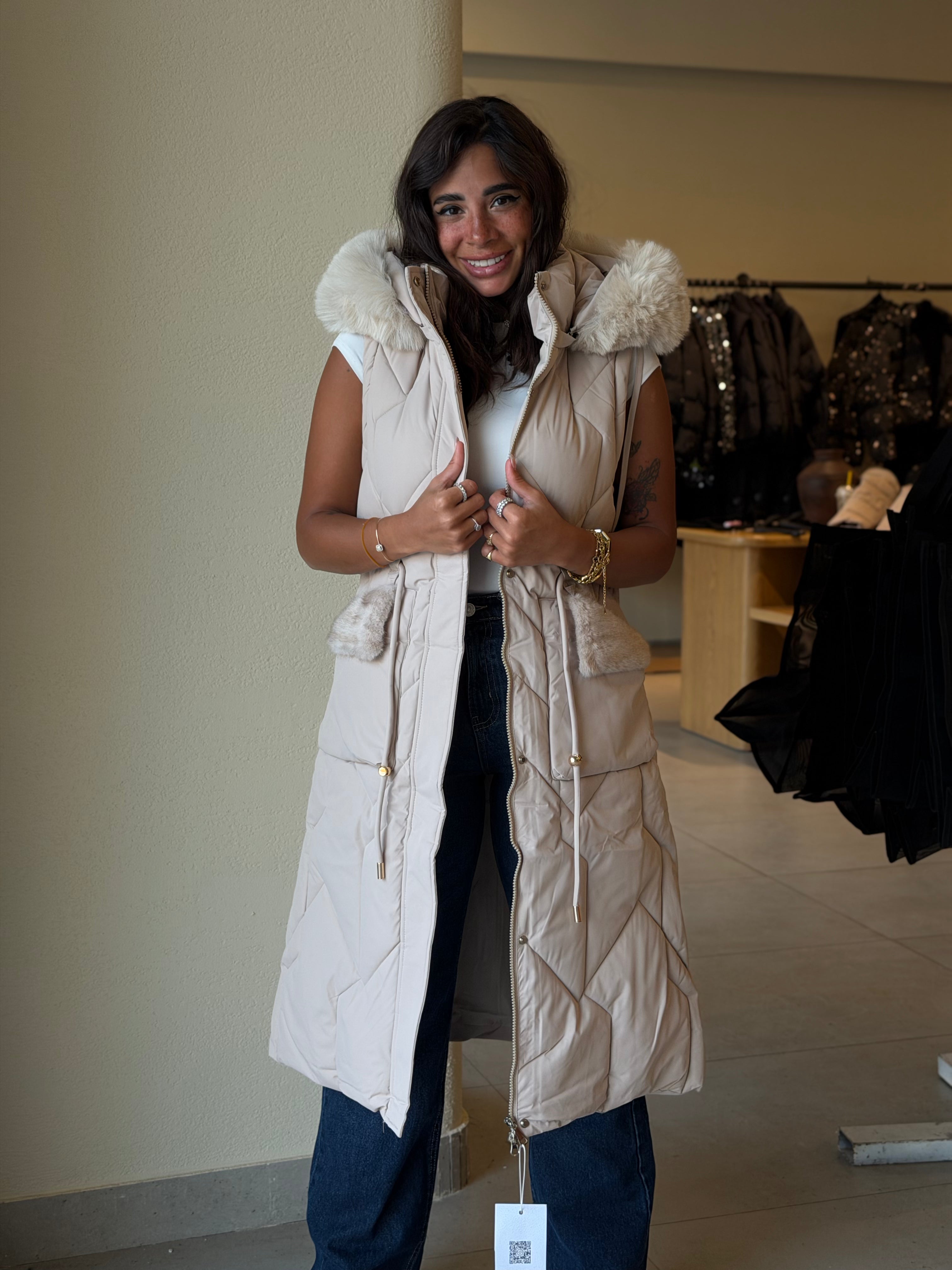 The Cocoa Puffer - Beige