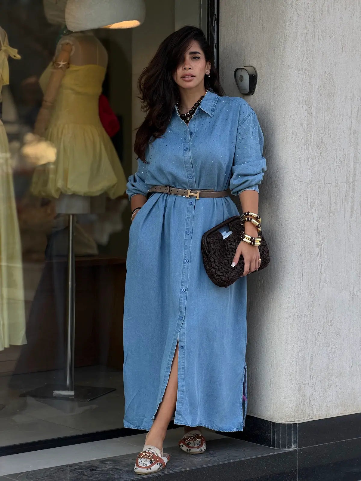 Spark Denim Dress