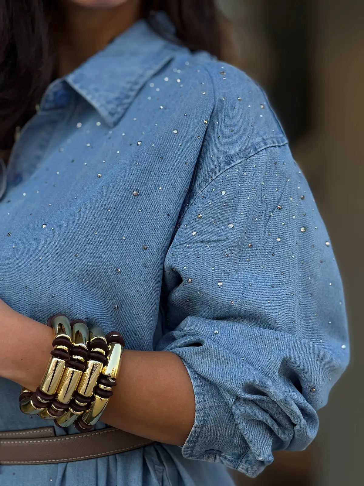Spark Denim Dress