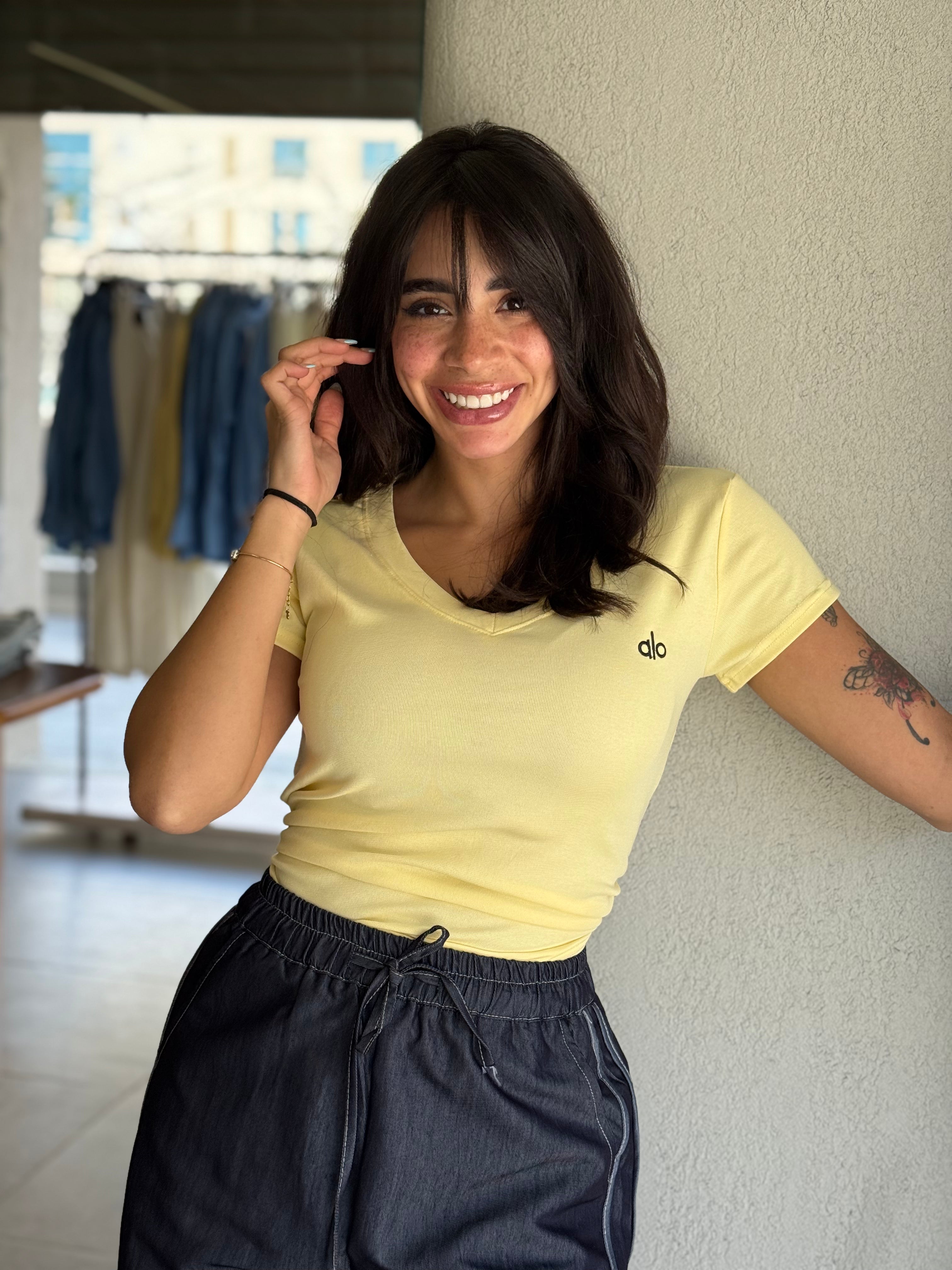 Alo top - Yellow