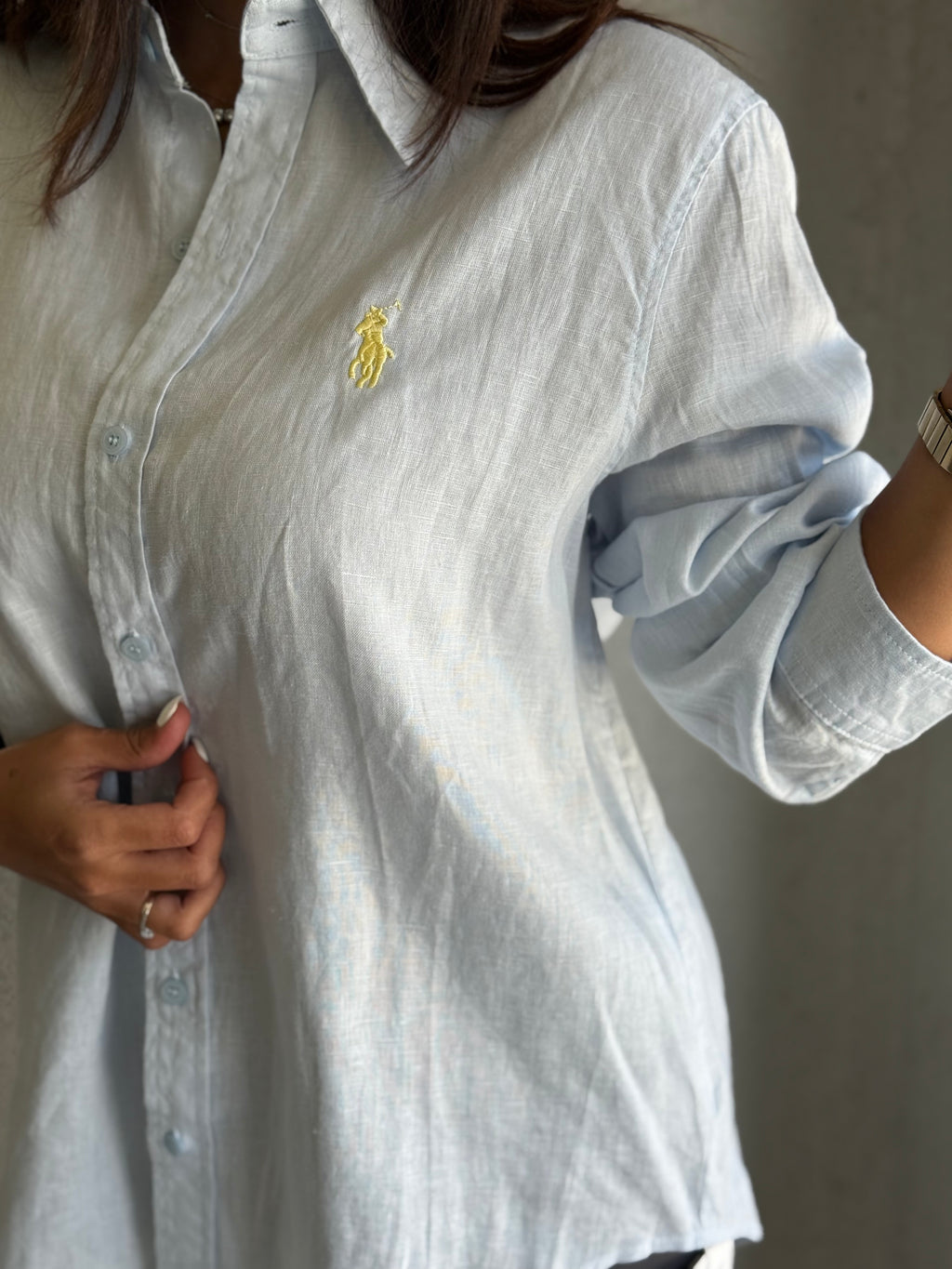 RL linen Pure Shirt
