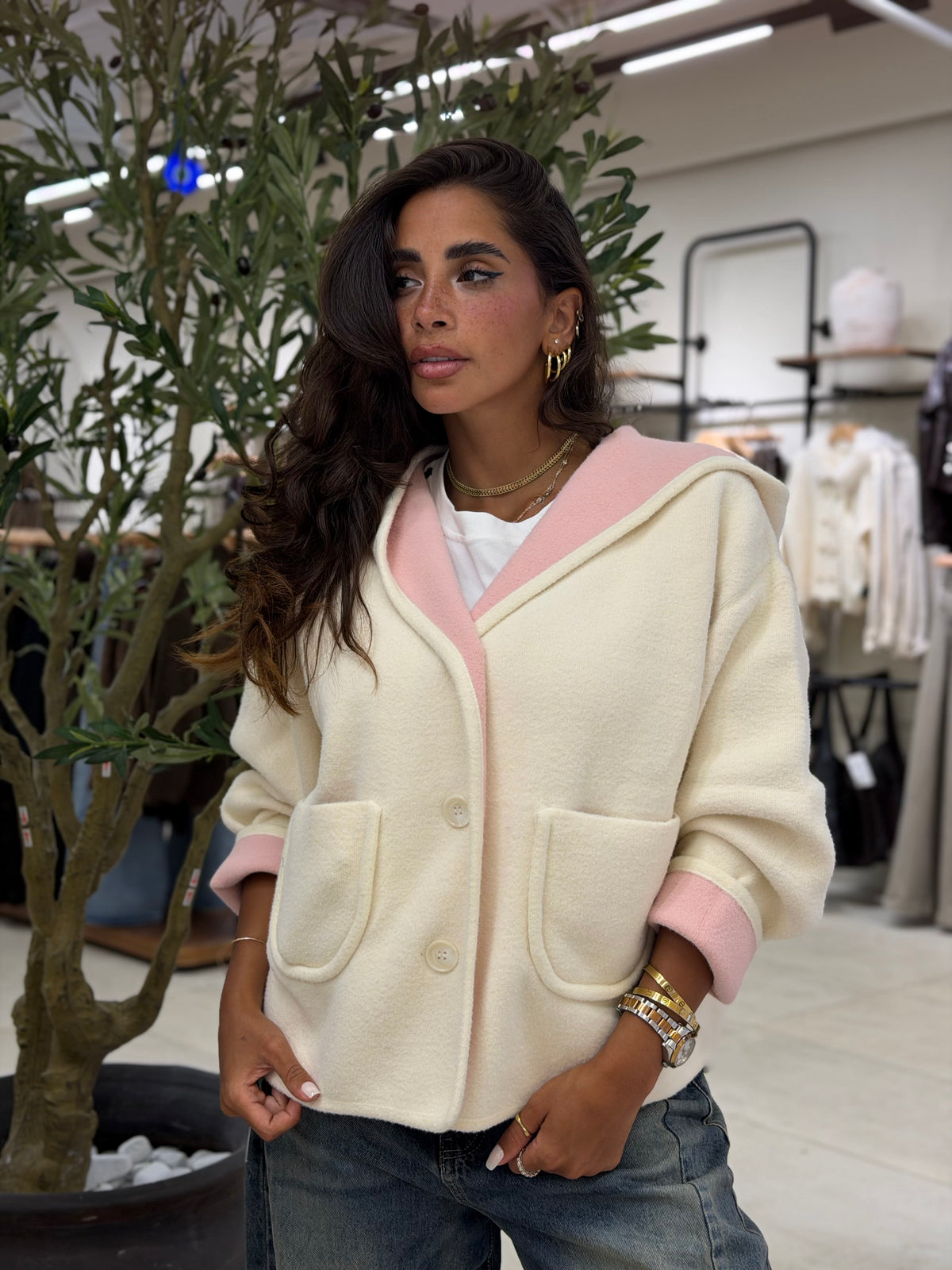 Double Faced Sweater