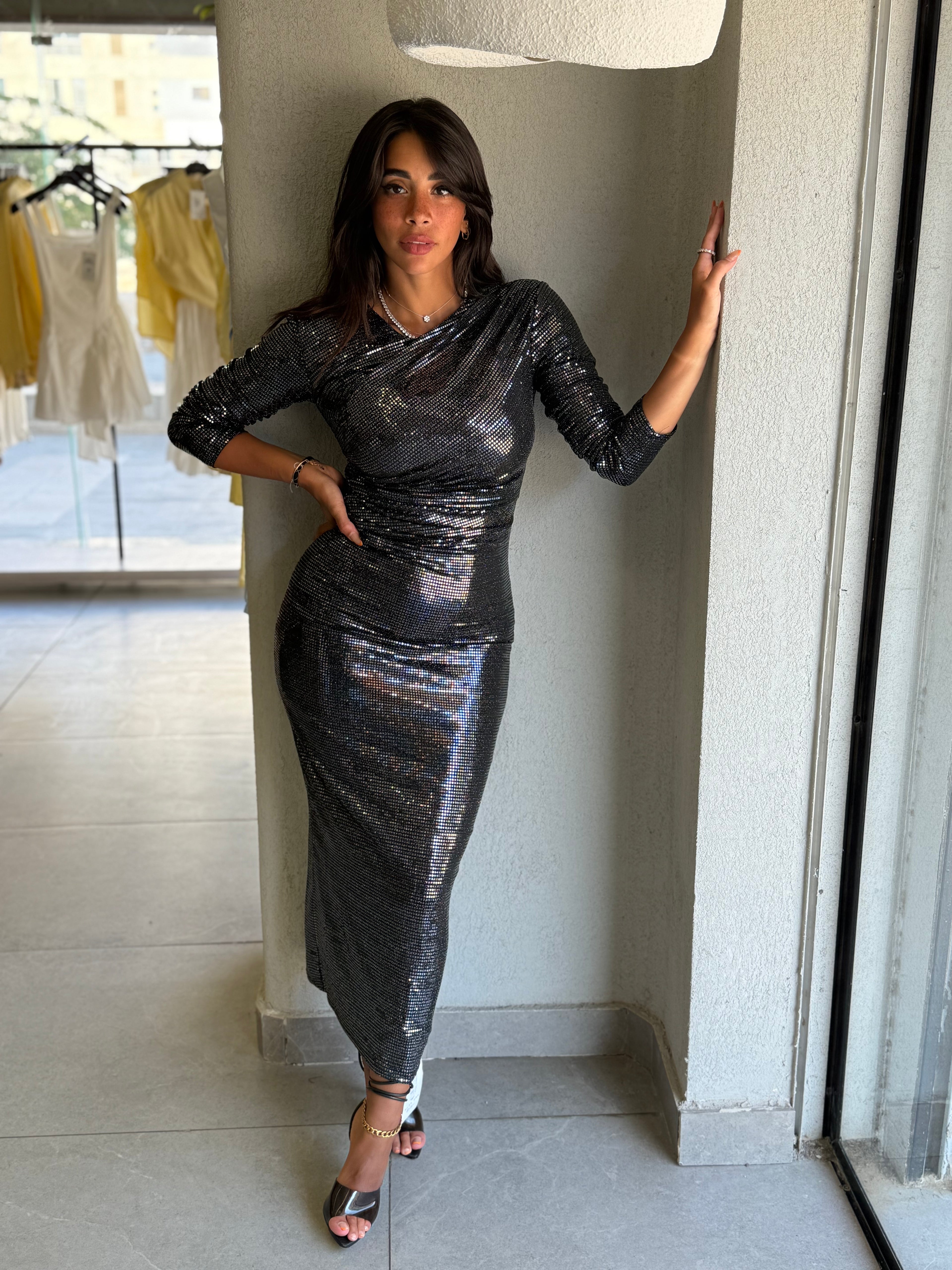 Glowy Dress - Silver