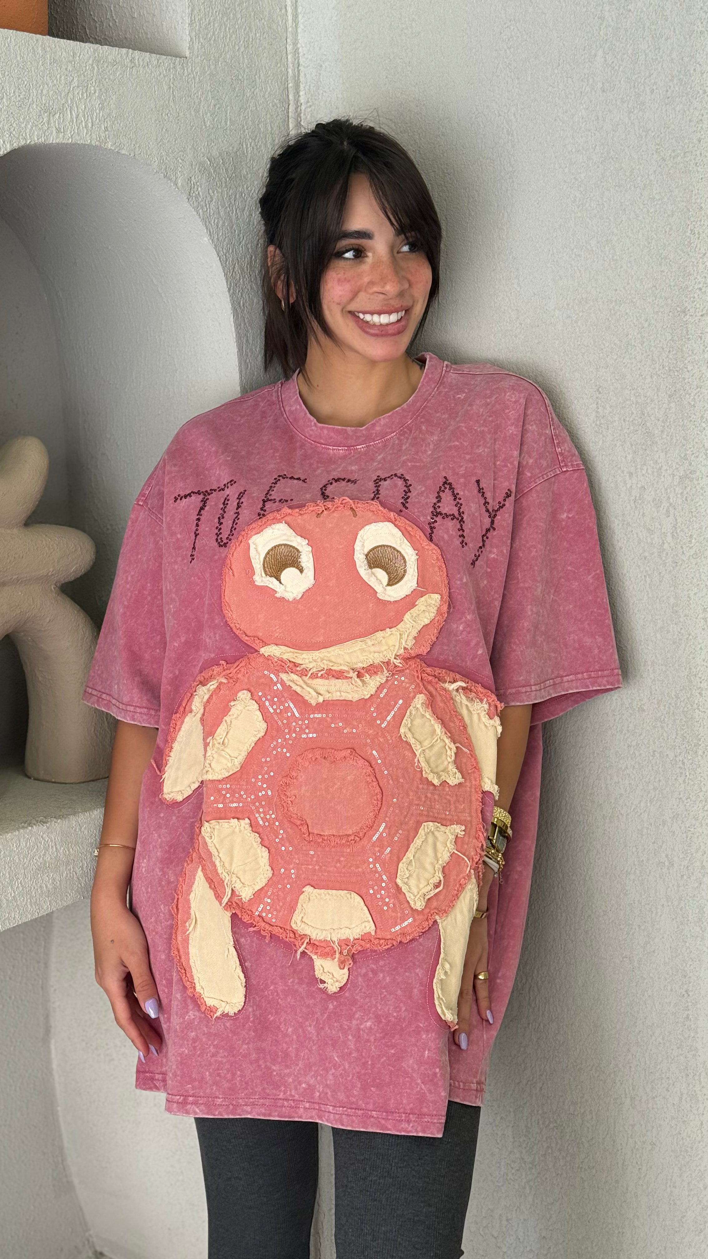 Turtle T-Shirt - Pink