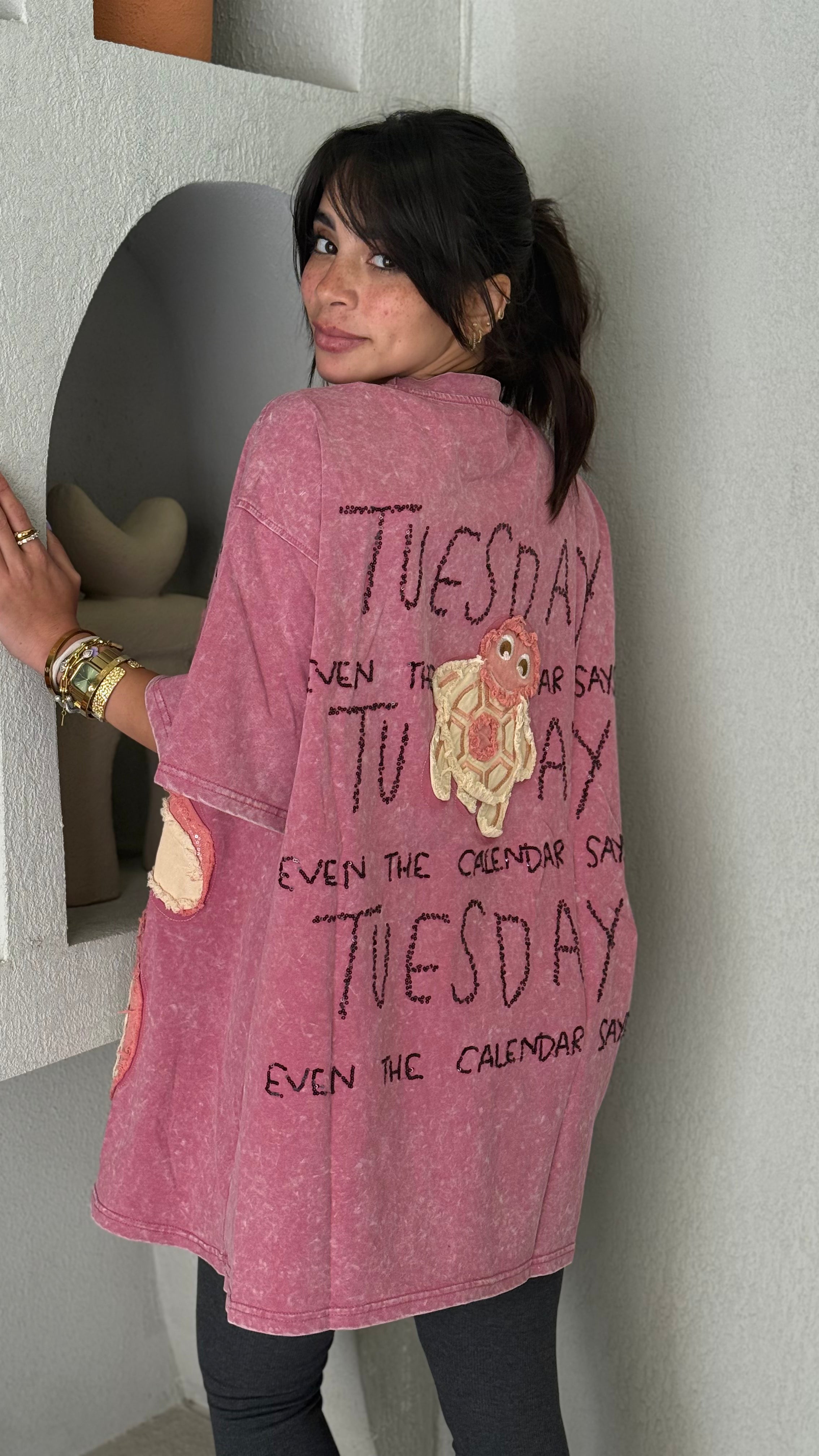 Turtle T-Shirt - Pink