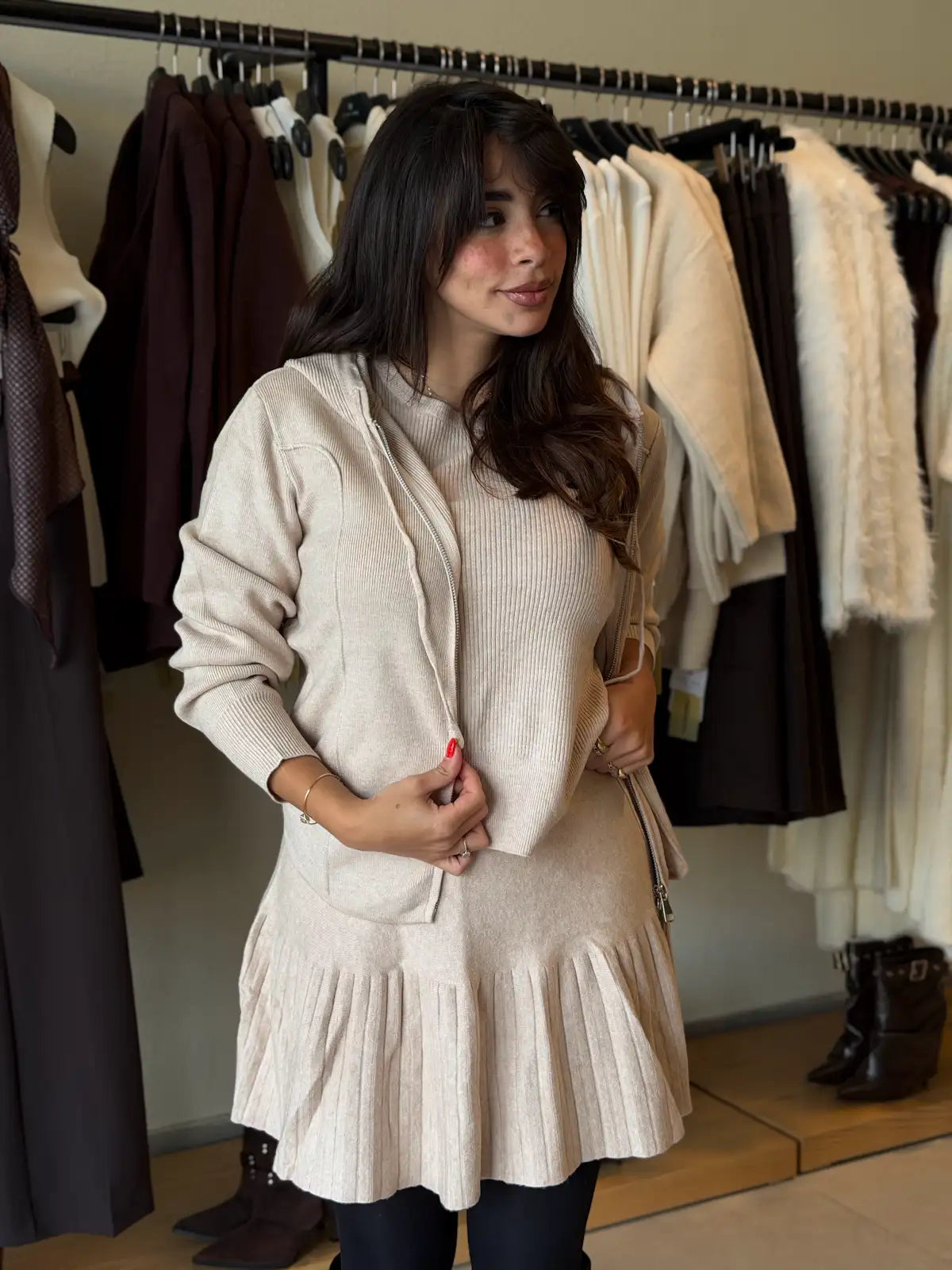 Cozy Threads - Beige