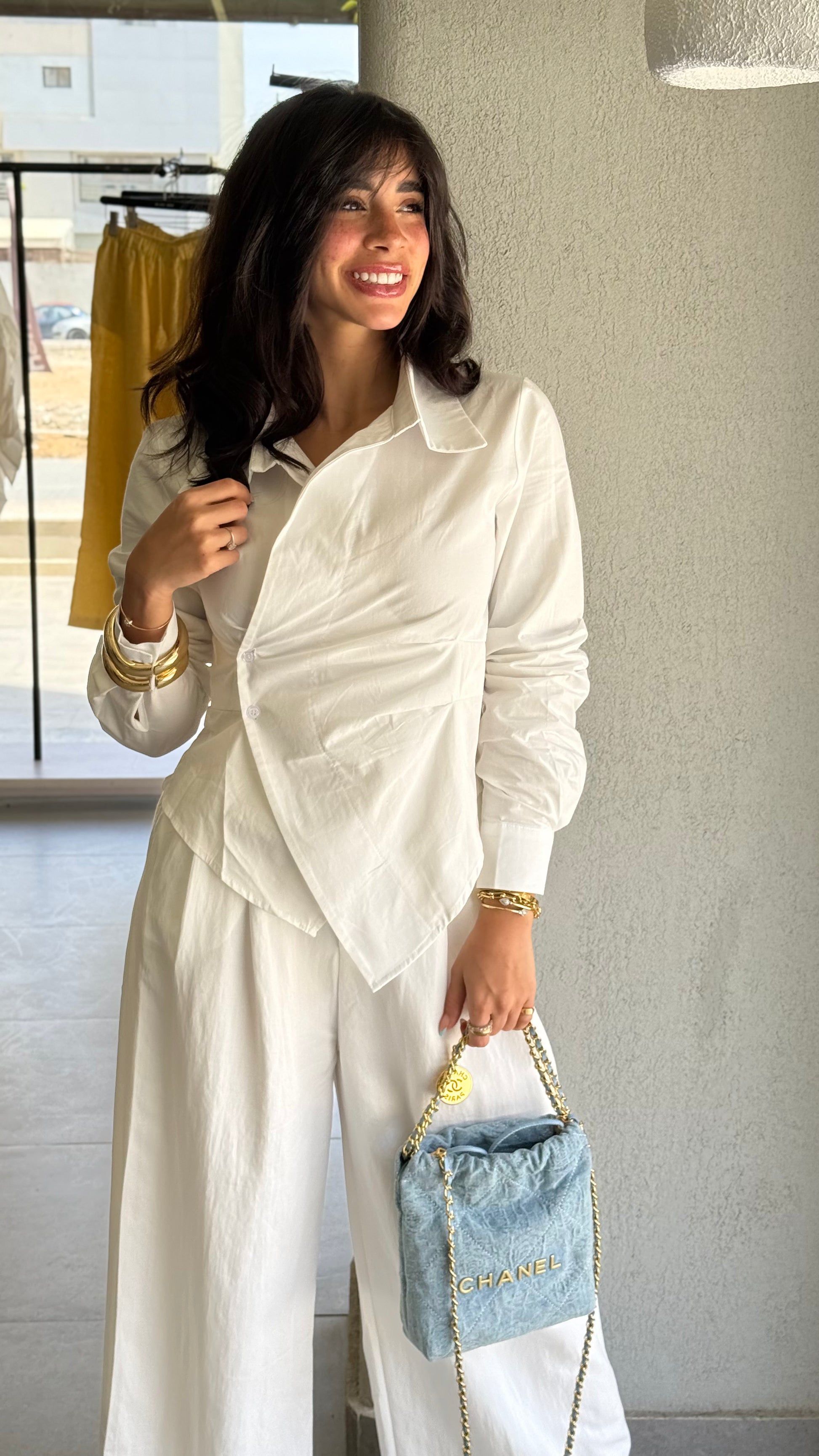 Wrap Shirt -White