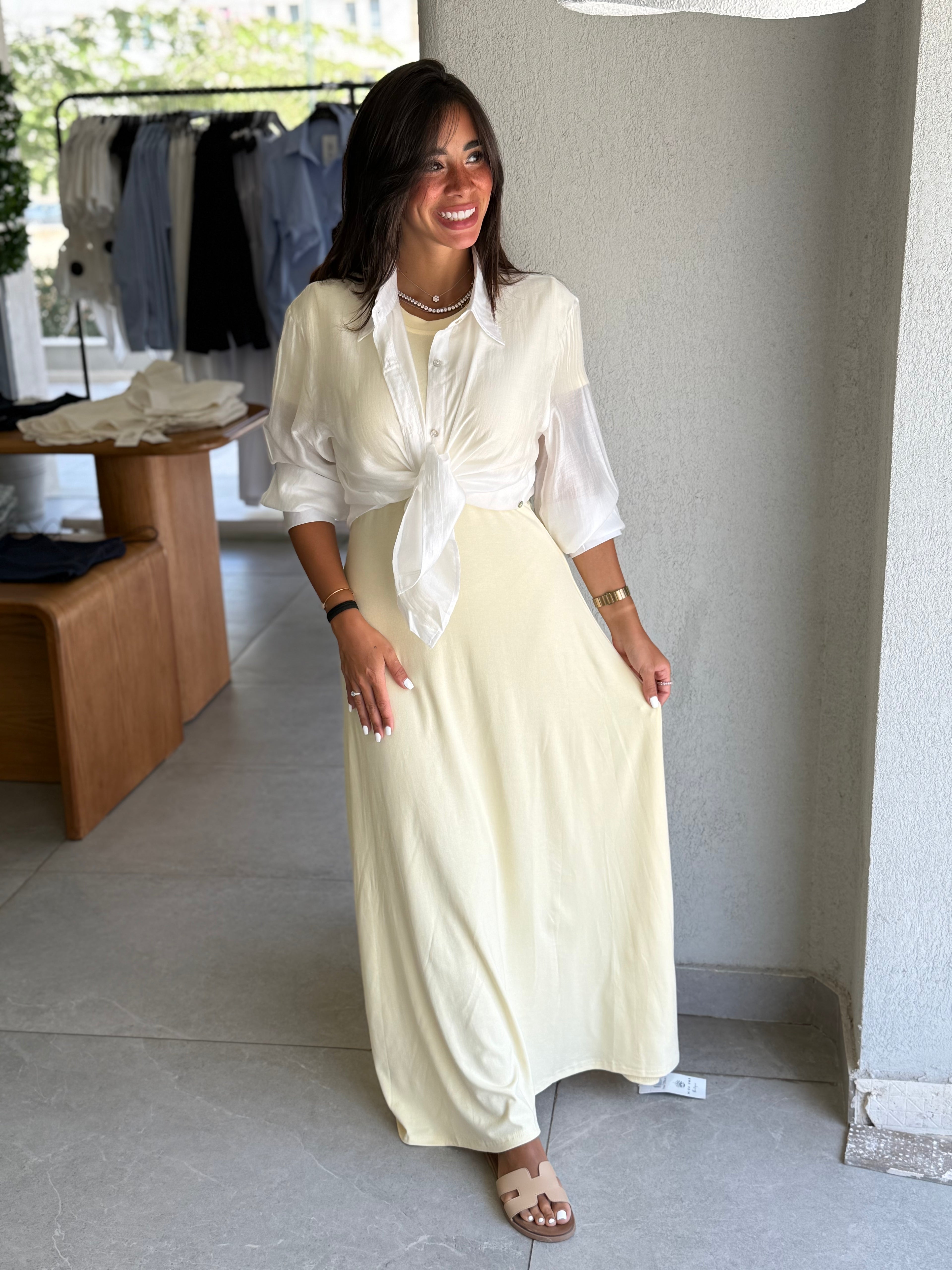 Basic Dress - Yellow