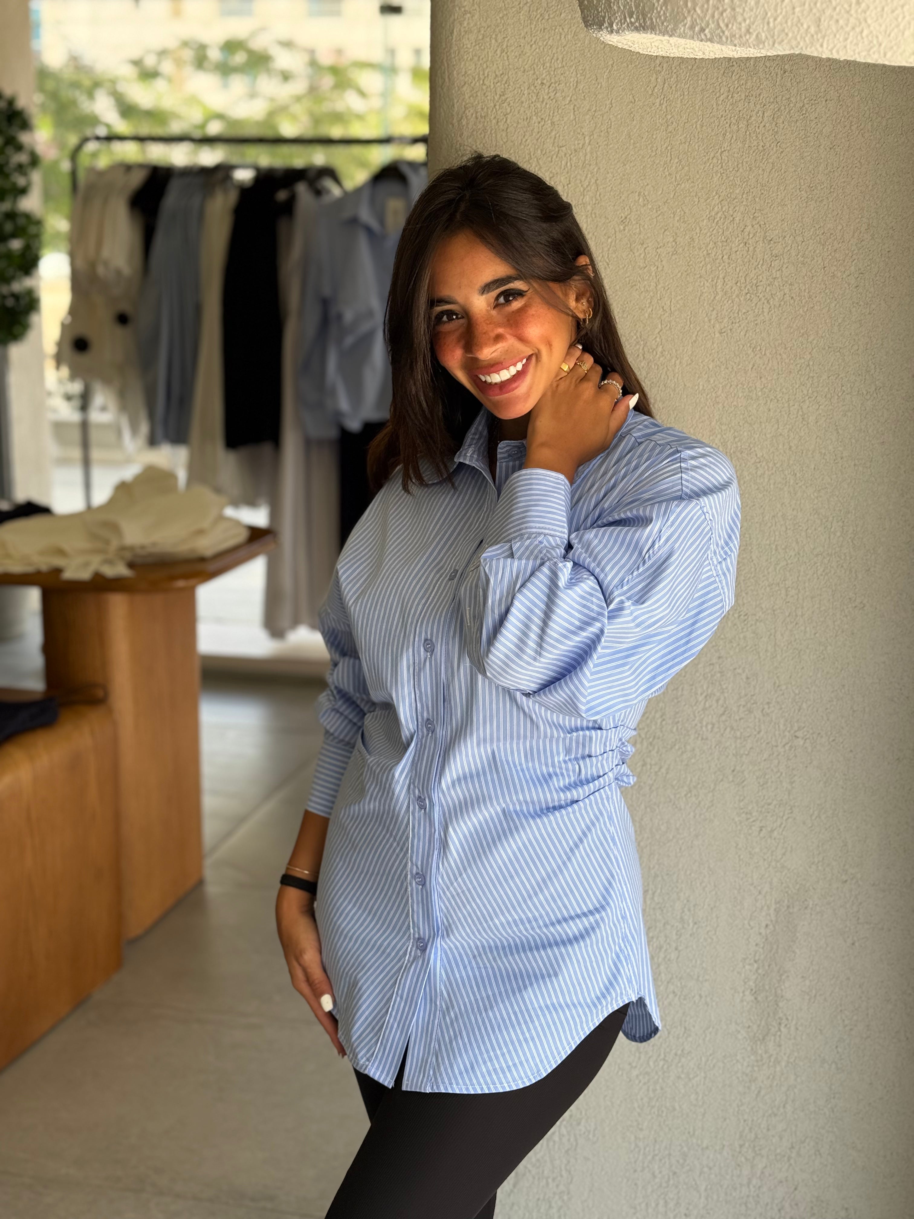 Stripe Shirt - Blue