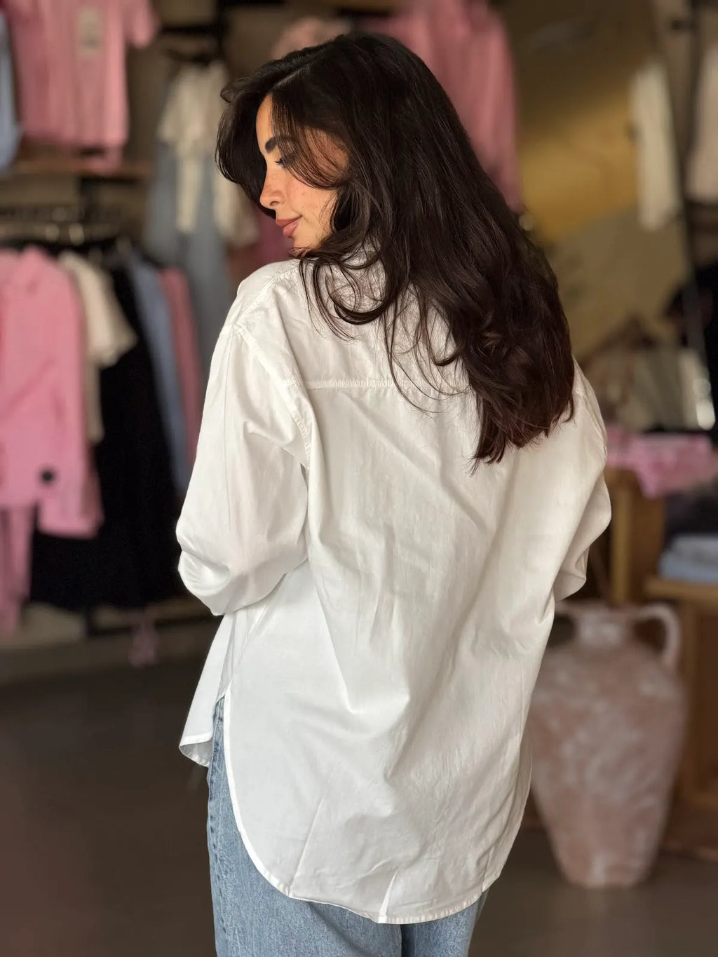 Teddy Bear Shirt -  white