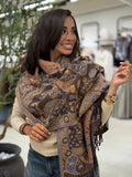 Paisley Shawl - Brown