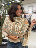 Paisley Shawl - Beige