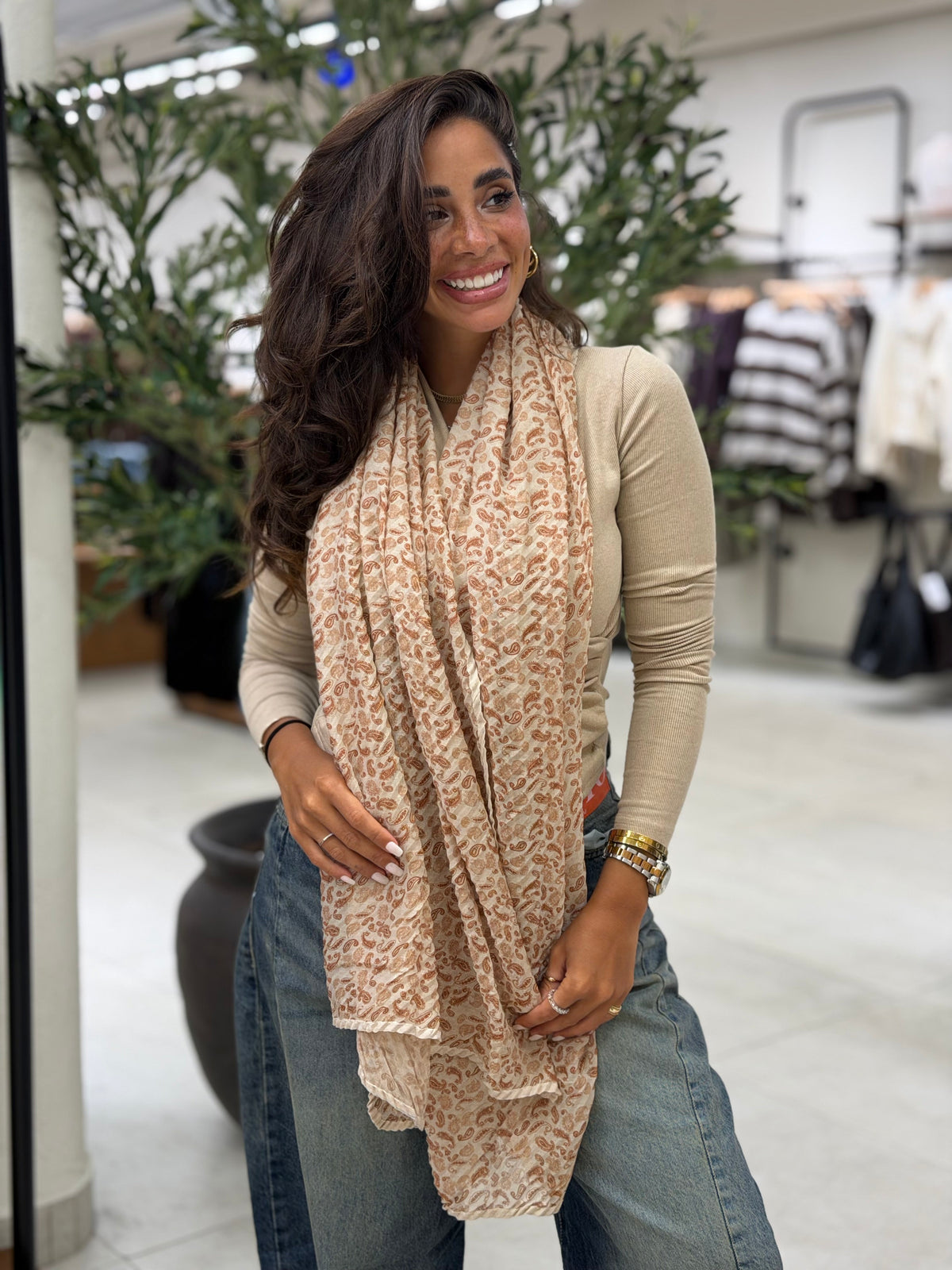 Warmy Scarves - Beige