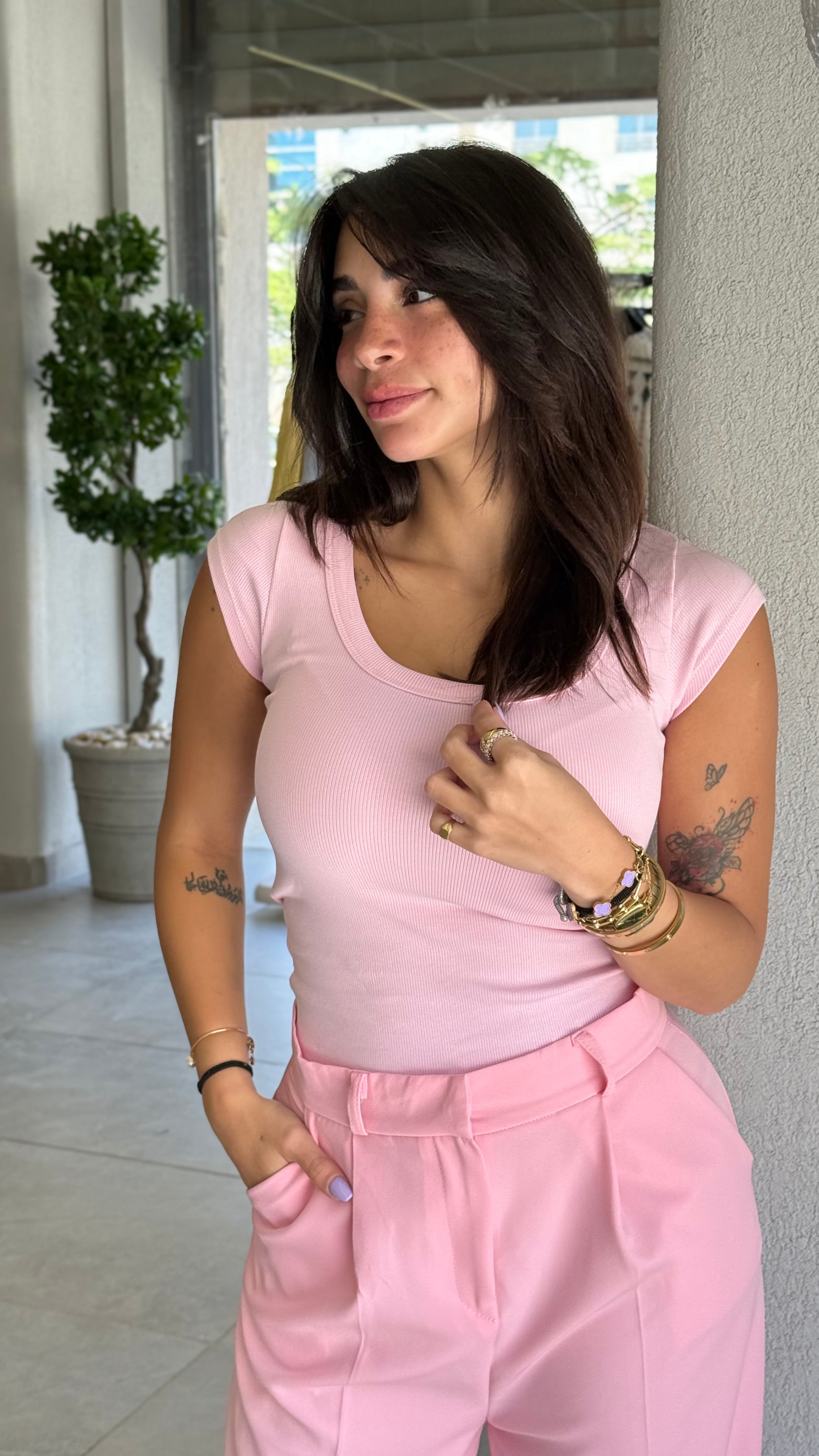 Basic Top - Pink