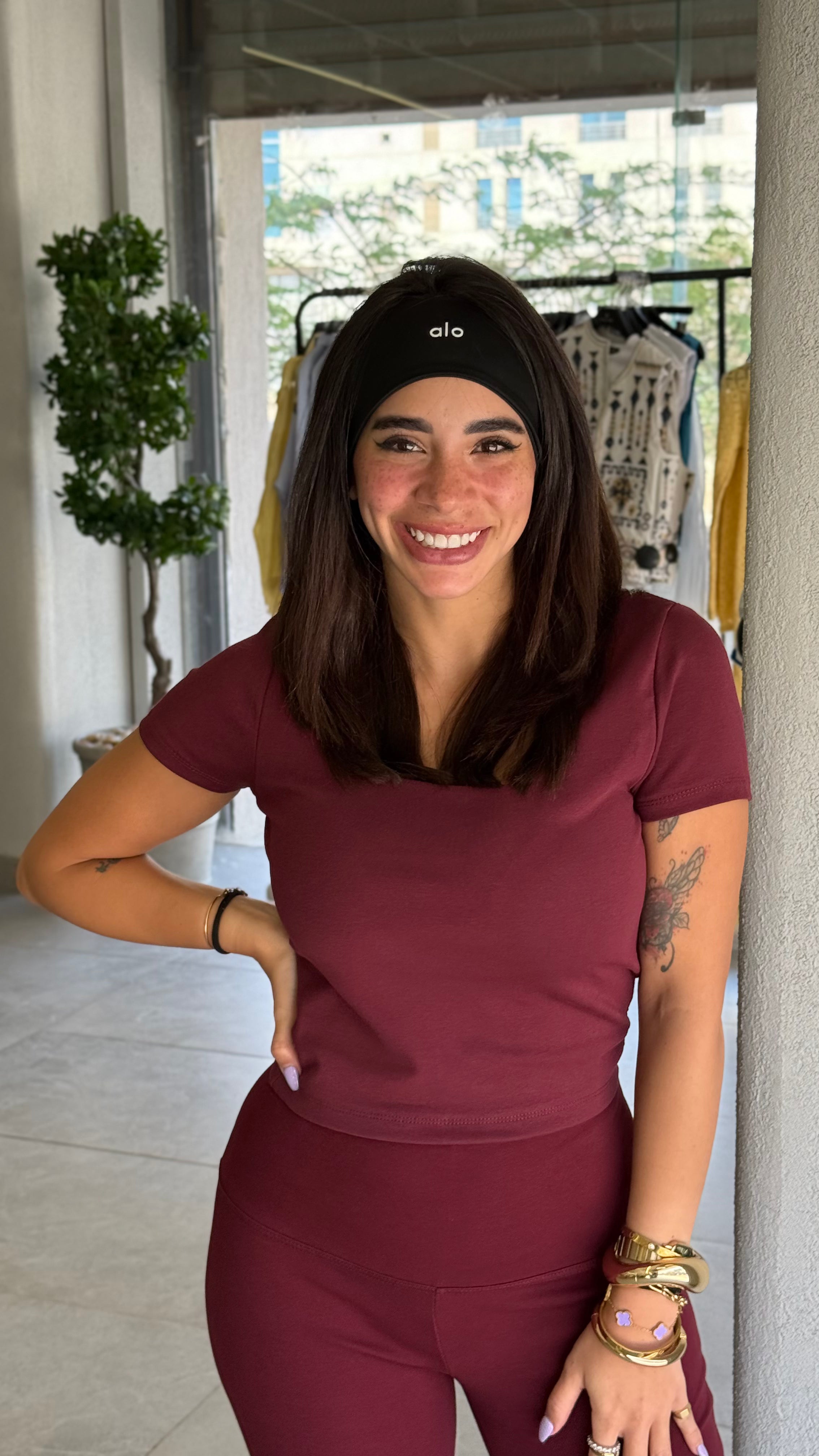 Basic Top - Maroon